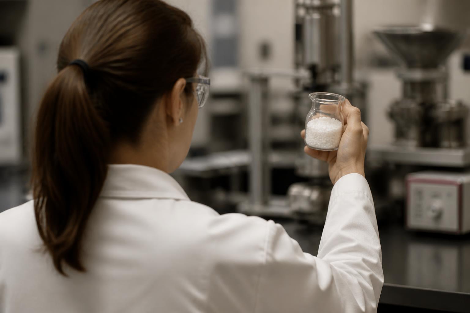Material analysis at the laboratory bench